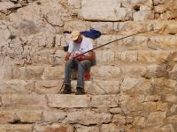 Angler in den Calanques 