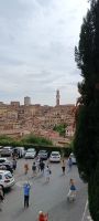 Siena Blick auf den Parkplatz 