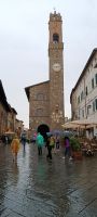 Montalcino Turm Altstadt 