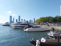 New York - Yachten am Hudson River