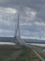Rundreise Normandie und Bretagne: Die Schrägseilbrücke Pont de Normandie