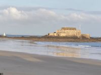 Rundreise Normandie und Bretagne: Das Fort National vor St. malo
