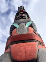 Two brothers Totem Pole, Jasper