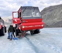 Jasper NP, Terra Fahrzeug, Athabasca Gletscher