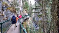 Wanderung im Johnston Canyon