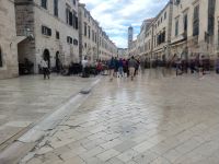 heller Kalksteinboden/Stradun/Dubrovnik/Kroatien