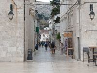 Blick in die Altstadt von Pag