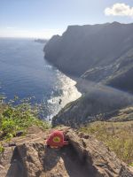 Tag 5 Blick auf die Steilküste von Boca do Risco 