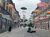 Fußgängerzone in Travnik