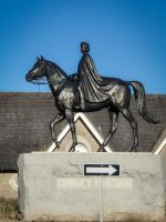 Statue der Königin Elisabeth Rideau Hall Park - Ottawa - Kanada 