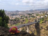 Tag 6 Ausblick auf Funchal vom Botanischen Garten Funchal 