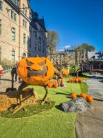 Halloween Dekoration in Quebec City - Kanada 
