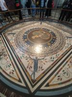 Bodenmosaik in den Vatikanischen Museen, Rom