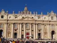 Papstaudienz, Petersplatz in Rom