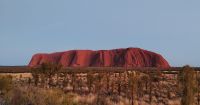 Sonnenaufgang am Uluru 