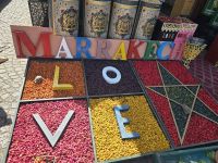 Gewürzstand Marrakesch