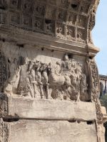 Relief im Triumpfboden des Titus