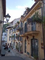 Enge romantische Sträßchen in Scilla - Kalabrien 