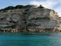 Blick auf die Feksenküste  - Coast to Coast Bootsfahrt - Kalabrien