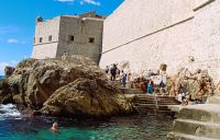 Dubrovnik, spätsommerliche Badefreuden...