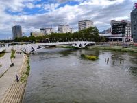 Skopje, Vardar-Fluss