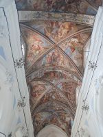 Die Deckenfresken in der Basilica di San Bartolomeo - Lipari - Sizilien
