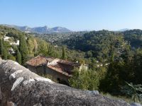 Blick von der Altstadt von St.Paul de Vence 