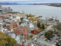 11. Tag – La Malbaie bis Québec – Mit Nadia durch Québec – Blick auf die untere Altstadt