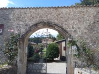 Eingang zu Kartäuserkloster in Serra Bruno - Kalabrien