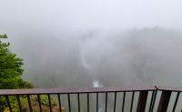 Helmcken Falls im Wells Gray Provincial Park - leider nur im Nebel