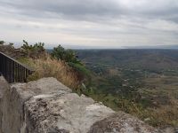 Der Ausblick in das Tal von Gerace - Kalabrien