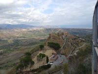 Der Ausblick in die Landschaften rund um Gerace - Kalabrien
