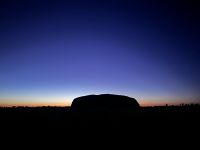 Sonnenaufgang am Uluru