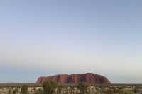 Sonnenaufgang am Uluru