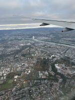 Landeanflug auf Frankfurt