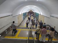 Besichtigung der U-Bahn in Almaty