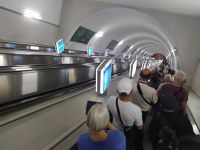 Besichtigung der U-Bahn in Almaty