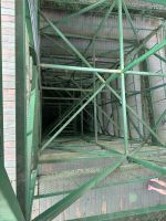 Gerüst der Seilbahn