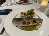 Abendessen im Le Bistro - Fisch