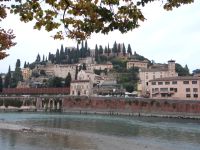 Verona, Blick nach Castel San Pietro.