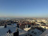 morgendlicher Ausblick von der Hotel Terasse