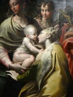 Bologna, Pinacoteca Nazionale, Parmigianino ist DER Vertreter des Manierismus.