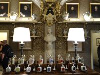 Florenz, die Farmacia di Santa Maria Novella erscheint wie ein Museum.