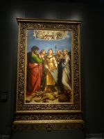 Bologna, Pinacoteca Nazionale, die Heilige Cäcilie von Raffael.