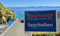 La Digue - Blick vom Hotel