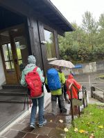 auf geht's zur 1. Wanderung