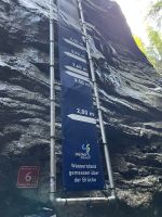 Breitachklamm - Hochwasserstände