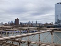 Blick von der Brooklyn Bridge
