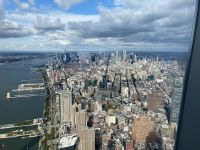 Was für ein Blick auf Manhattan - vom One World Trade Center