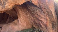 Wandmalereien am Uluru